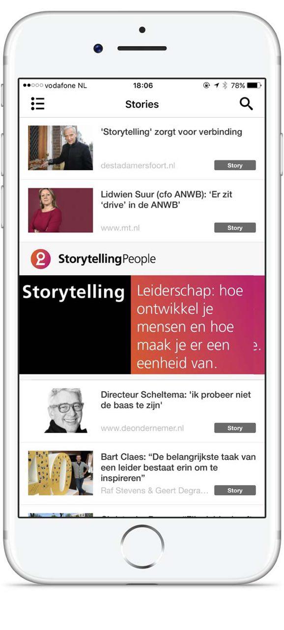 Storytelling People app