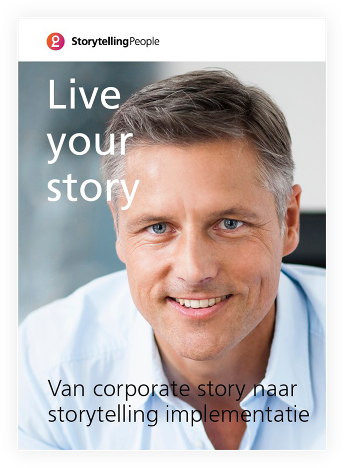 Corporate storytelling brochure