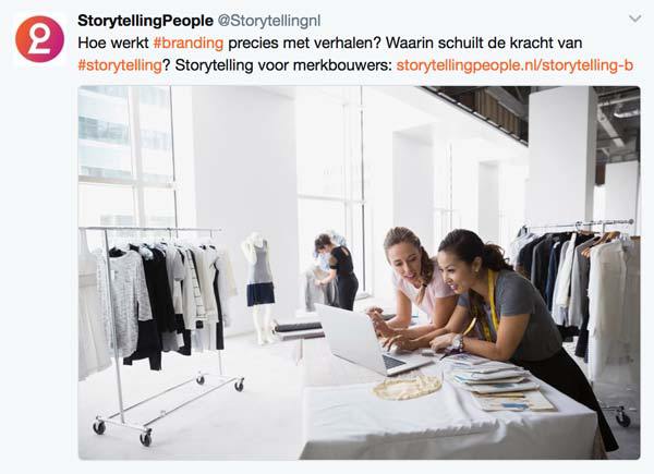 storytelling people twitter branding