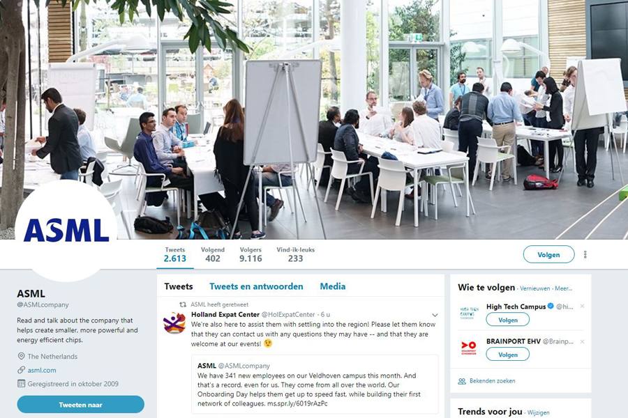 Corporate storytelling ASML